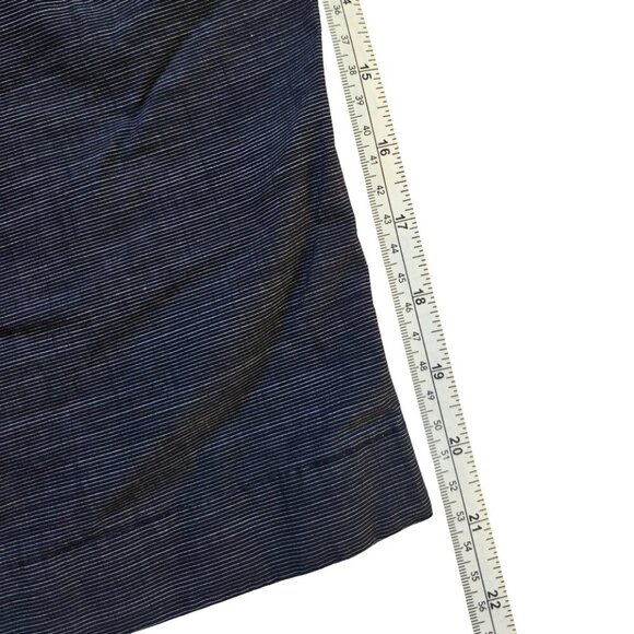 Tommy Hilfiger Shorts Men 32 Navy Classic 100% Cotton Preppy Modern Everyday - Picture 6 of 9